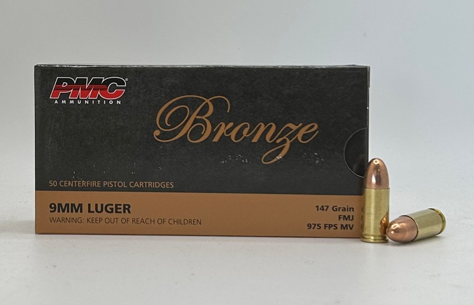 Buy 147gr FMJ 9mm Ammo by PMC Online In Canada