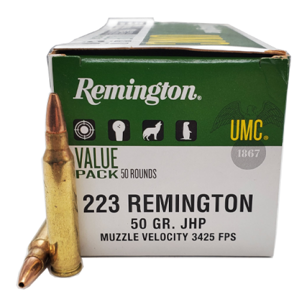 Buy 50gr JHP .223 Ammo by Remington Online In Canada
